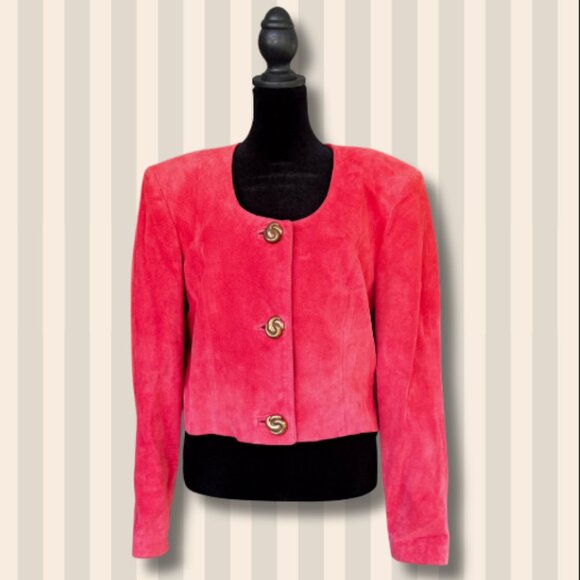 Secondhand Vintage Danier Suede Leather Jacket - Picture 1 of 2